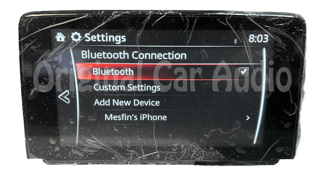 Refurbished 2016 - 2019 Mazda CX-9 OEM Radio Multi Media 8" Display Screen