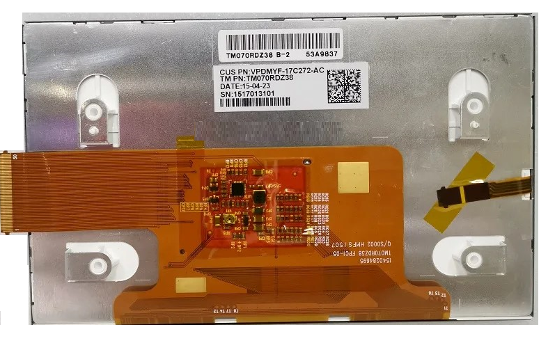 Mazda Radio CD player 7 inch display panel LCD TM070RDZ38, TM070RDZ car