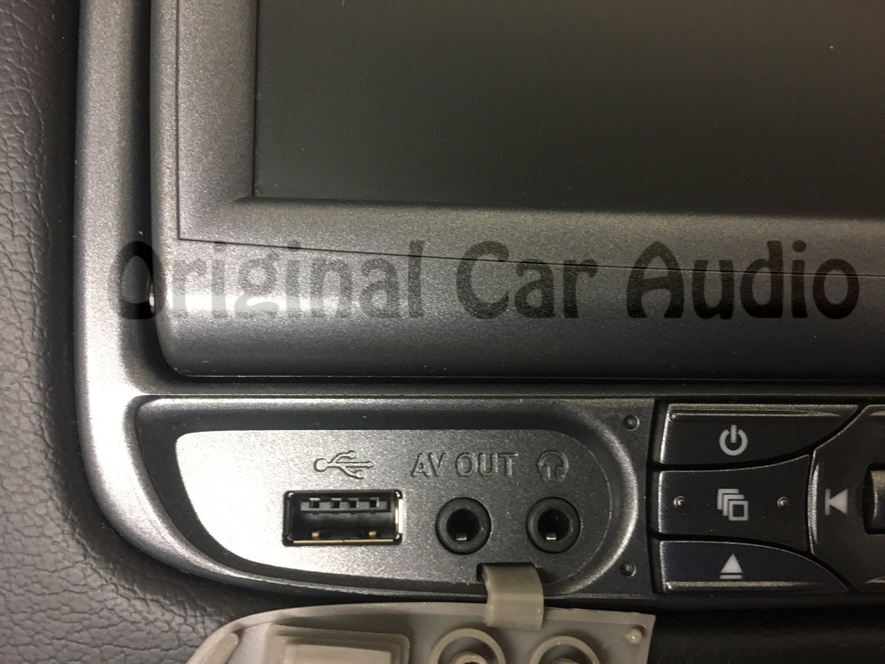 Nissan OEM Factory Headrest B Passenger Monitor DVD Touchscreen Invision SL7 ESLB07LAXXA3