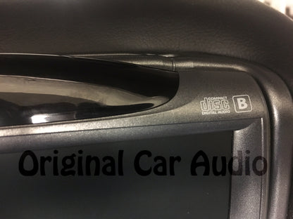 Nissan OEM Factory Driver Headrest Monitor DVD Touchscreen Invision SL7 ESLB07LAXXA3