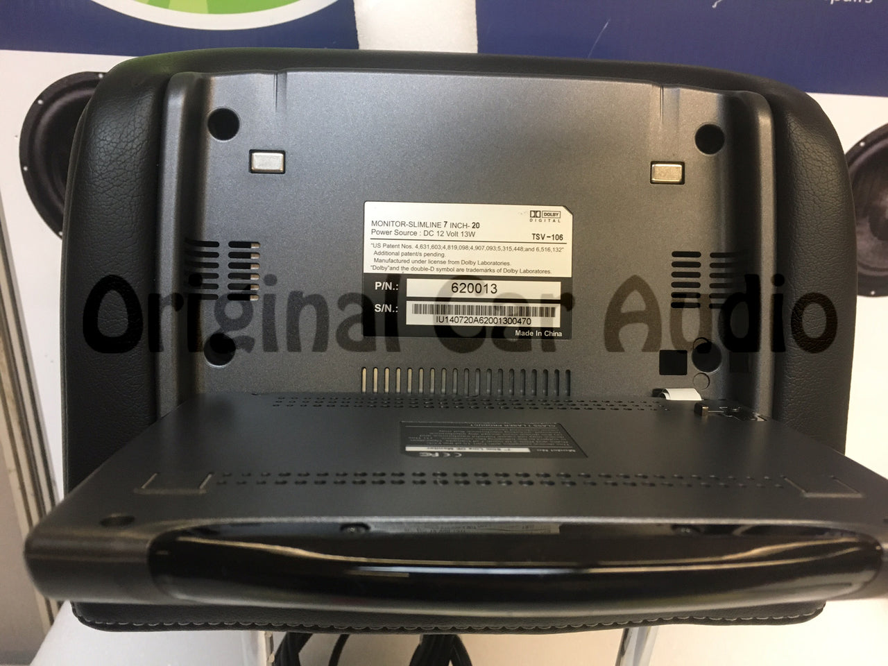 Nissan OEM Factory Driver Headrest Monitor DVD Touchscreen Invision SL7 ESLB07LAXXA3