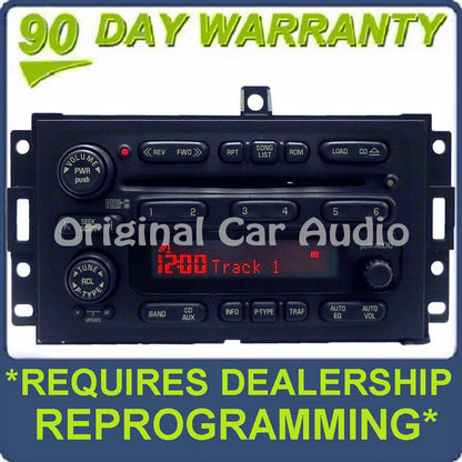 Pontiac Radio Stereo 6 CD Player Receiver AM FM Stereo OEM