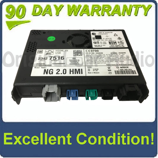 2013-2015 GM Chevy Cadillac OEM Multimedia Infotainment Receiver NG 2.0 HMI