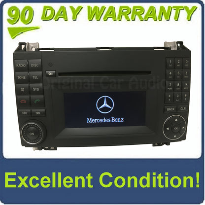 2009 - 2011 Mercedes B-Class B200 OEM AM FM Single CD Bluetooth Radio