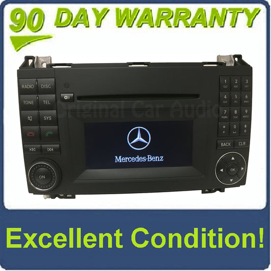 2009 - 2011 Mercedes B-Class B200 OEM AM FM Single CD Bluetooth Radio