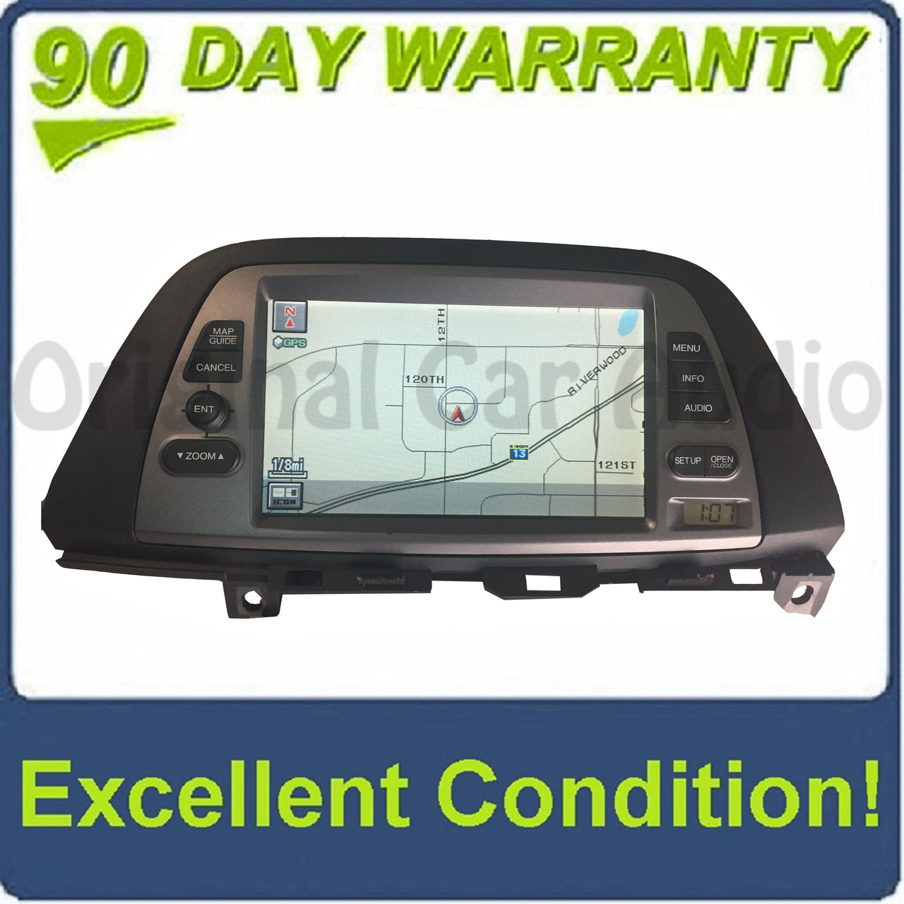 HONDA Odyssey Navigation GPS LCD Display Screen Radio Stereo 2005 2006