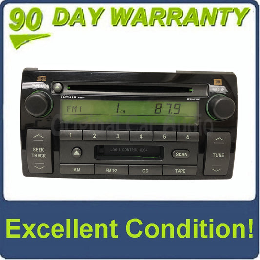 Toyota Camry LE XLE JBL  Radio Tape CD Player 86120-AA170 2005-2006