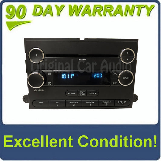 New 2009 - 2015 Ford F250 F350 Econoline OEM Single CD AM FM Radio Receiver