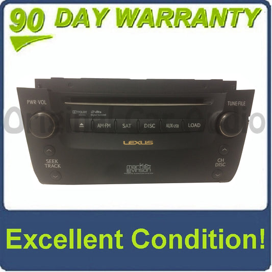 2009 - 2011 Lexus GS350 GS460 OEM Mark Levinson 6 CD AM FM Radio USB Navigation Receiver