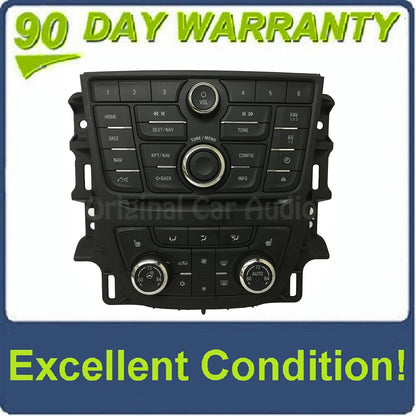 2012 - 2013 Buick Verano OEM Navigation Radio CONTROL PANEL ONLY