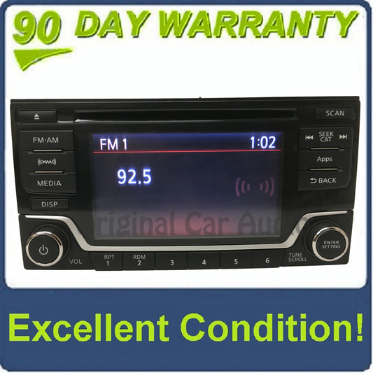 2014 - 2016 Nissan Frontier Titan OEM Premium Audio Single CD Bluetooth Sat Multi Media Radio Receiver