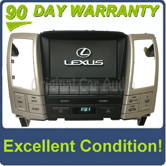 2004 Lexus RX330 OEM Navigation Back -Up Camera Display Screen Monitor
