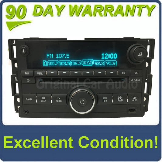GMC Chevy HHR RDS Radio Stereo MP3 AUX CD Player OEM