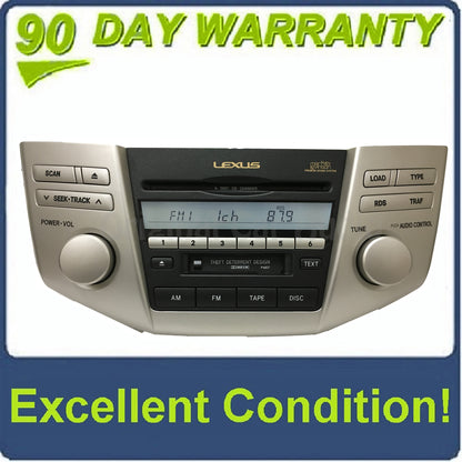 2004 - 2006 Lexus RX330 OEM Mark Levinson 6 CD Changer Radio P6827