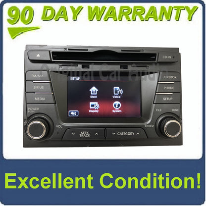 2011 - 2013 Kia Optima OEM UVO AM FM MP3 SAT HD Radio Jukebox DARK GREY