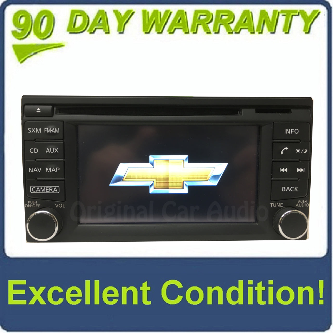 2015 2016 2017 Chevrolet City Express OEM Touch Screen Navigation AM FM Bluetooth SAT Radio