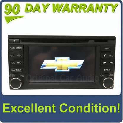2015 2016 2017 Chevrolet City Express OEM Touch Screen Navigation AM FM Bluetooth SAT Radio