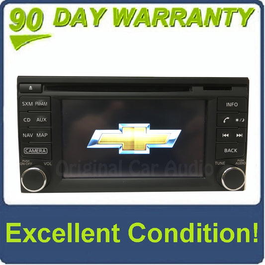 2015 2016 2017 Chevrolet City Express OEM Touch Screen Navigation AM FM Bluetooth SAT Radio