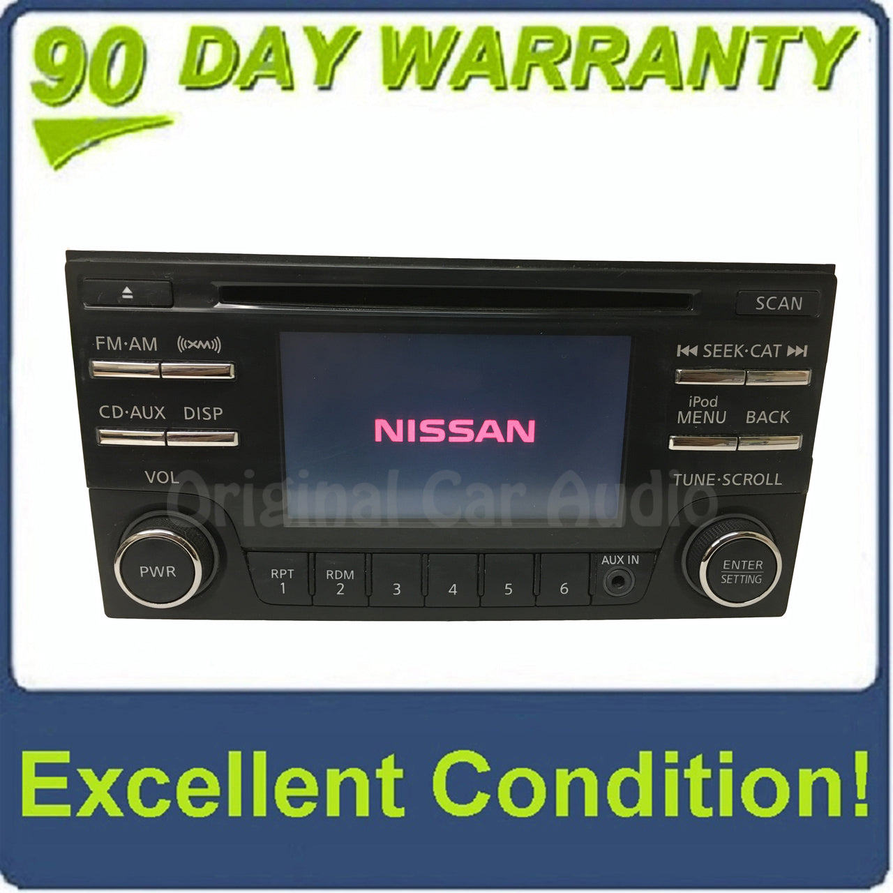 2010 - 2014 Nissan Frontier OEM Bose AM FM SAT Bluetooth Radio AUX