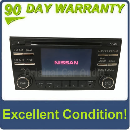 2010 - 2014 Nissan Frontier OEM Bose AM FM SAT Bluetooth Radio AUX