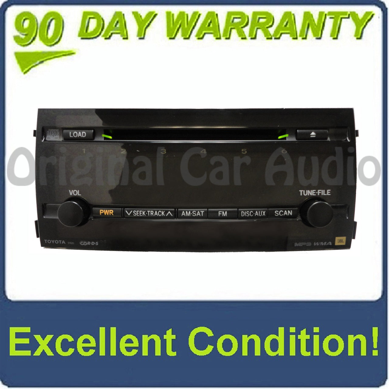2006 2007 2008 2009 06 07 08 09 Toyota Prius Radio 6 CD Changer OEM MP3 AUX 51825