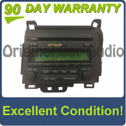 2011 - 2014 Lexus CT200H Hybrid OEM AM FM 6 CD Radio Receiver P10024