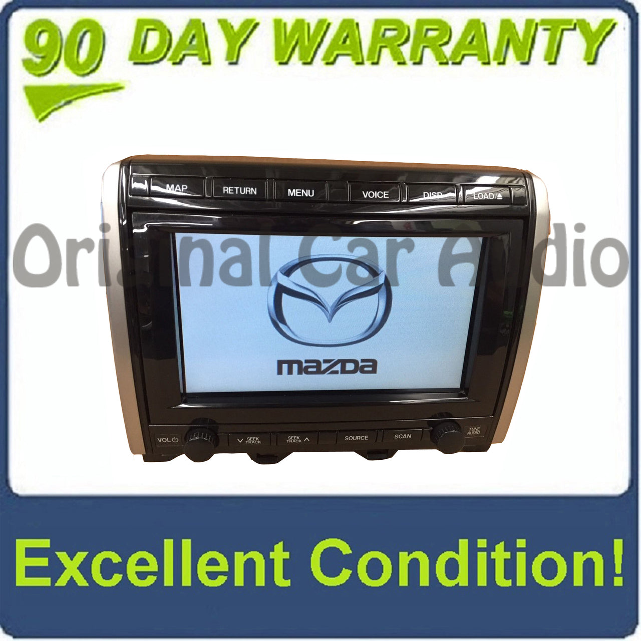 2008 2009 2010 Mazda 5 OEM GPS Navigation Touch Screen Display MP3 6 CD Radio