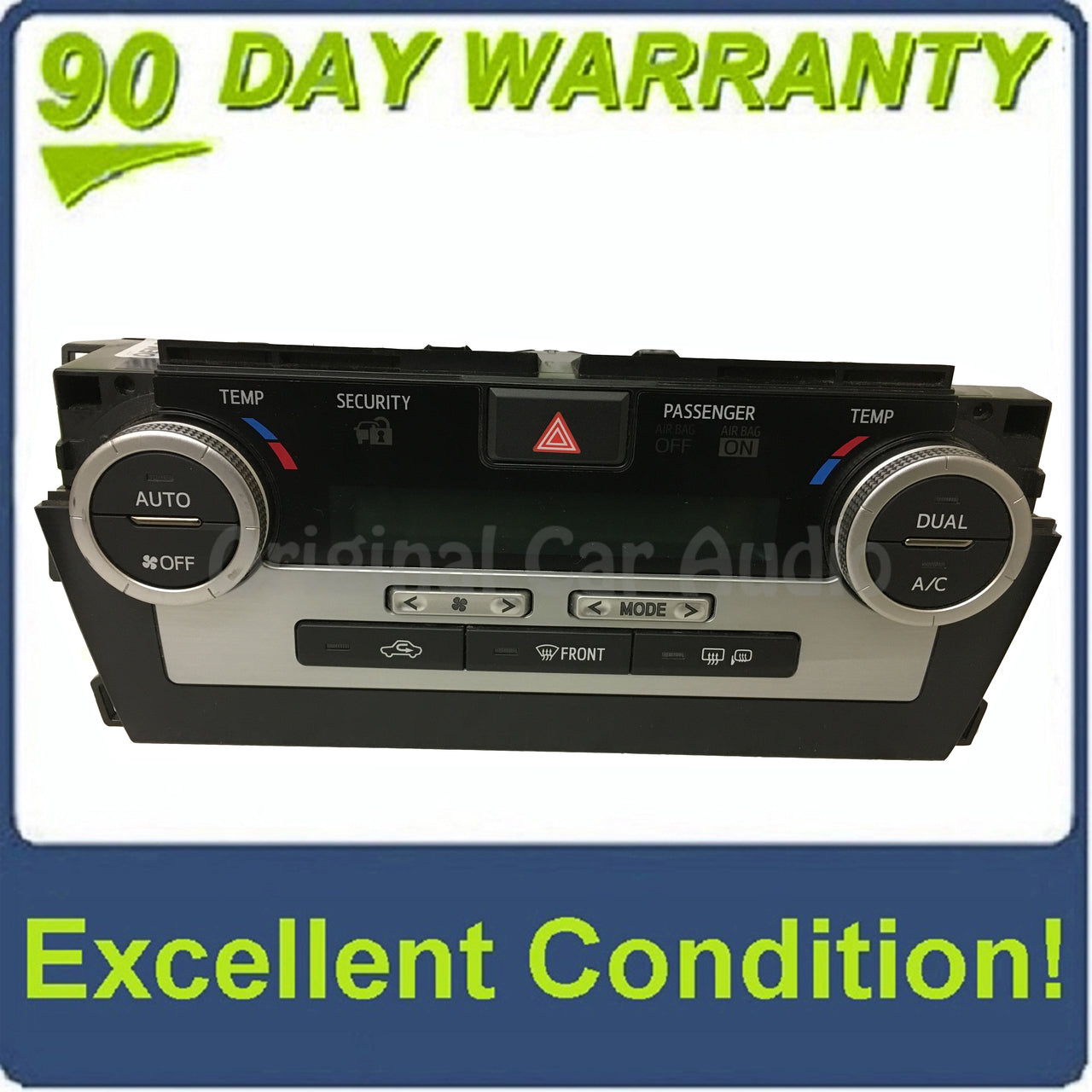 2012 2013 2014 TOYOTA CAMRY TEMP HEATER AC DUAL CLIMATE CONTROL 55900-06380