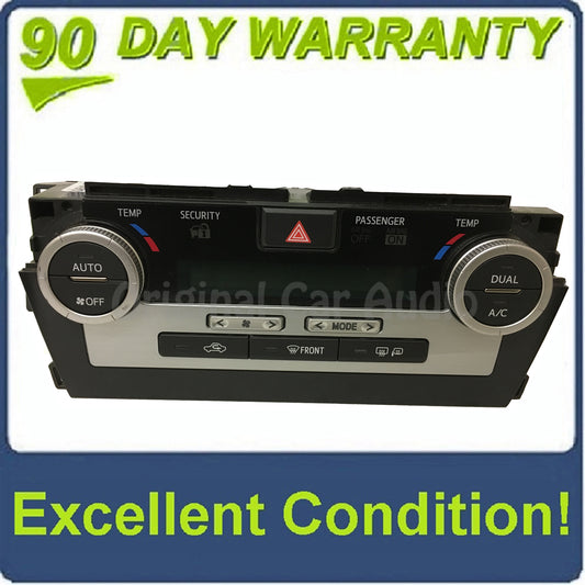 2012 2013 2014 TOYOTA CAMRY TEMP HEATER AC DUAL CLIMATE CONTROL 55900-06380