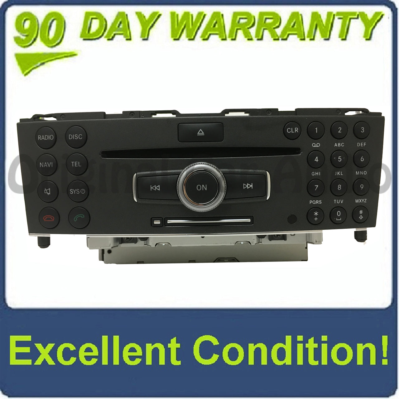 2008 - 2012 Mercedes C-Class C230 C250 C300 C350 C63 OEM Navigation GPS 6 CD Radio Media Command Receiver