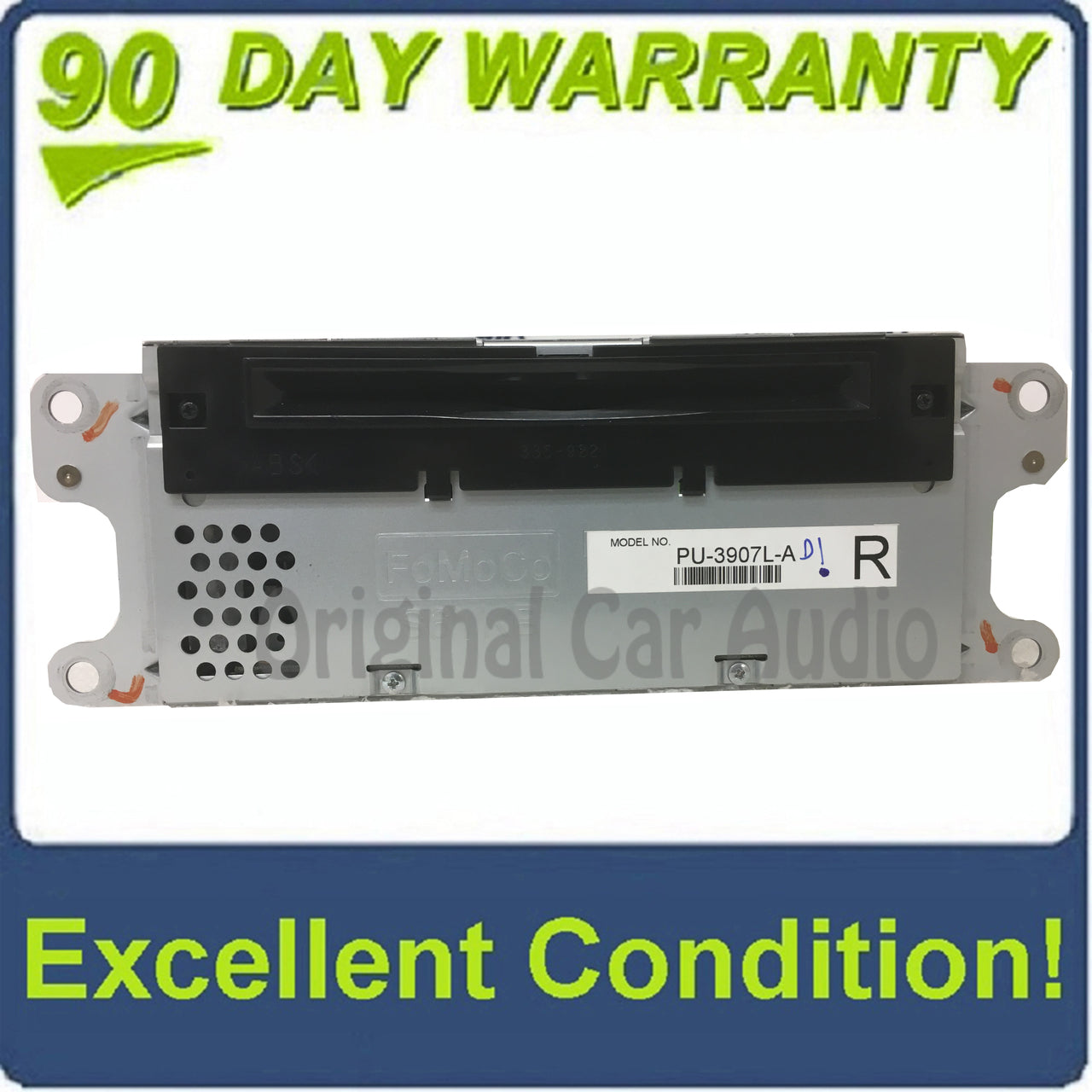2011 - 2014 Ford Lincoln Edge MKX OEM Single CD AM FM SAT Radio Receiver