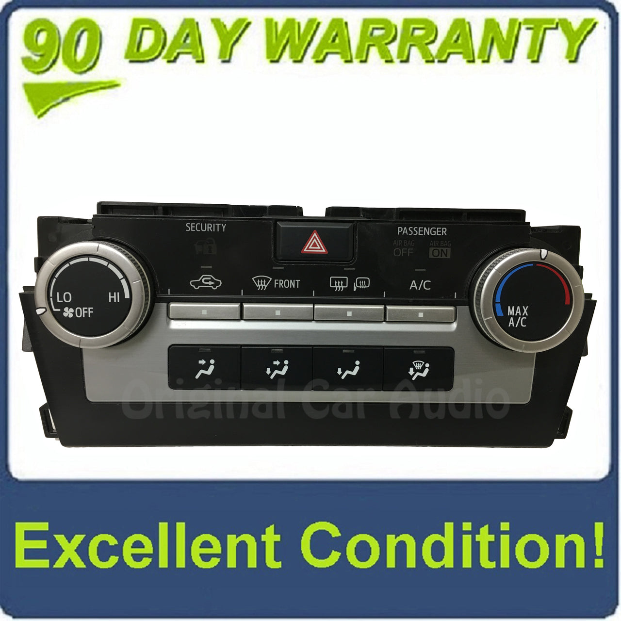 2012 2013 2014 TOYOTA CAMRY TEMP HEATER AC Single Zone CLIMATE CONTROL 55900-06360