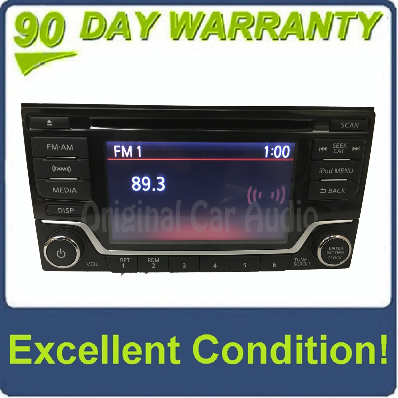 2014 - 2017 Nissan Frontier Sentra OEM Single CD AM FM SAT Radio CD Player Receiver