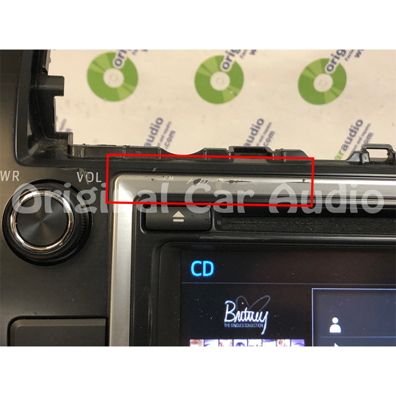 2012 - 2014 Toyota Camry Touch Screen Navigation GPS JBL HD Radio CD Player 100202 BLEMISHED