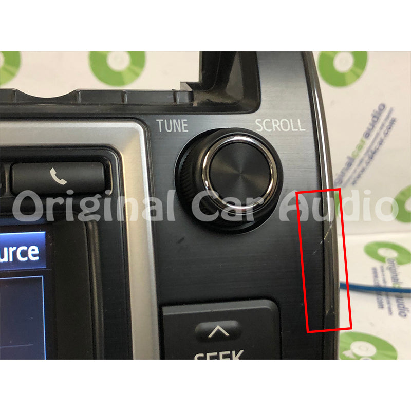 2012 - 2014 Toyota Camry Touch Screen Navigation GPS JBL HD Radio CD Player 100202 BLEMISHED