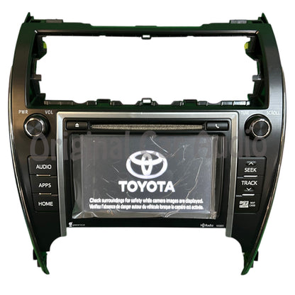 Refurbished 2012 - 2014 Toyota Camry Touch Screen Navigation GPS HD Radio CD Player 100203