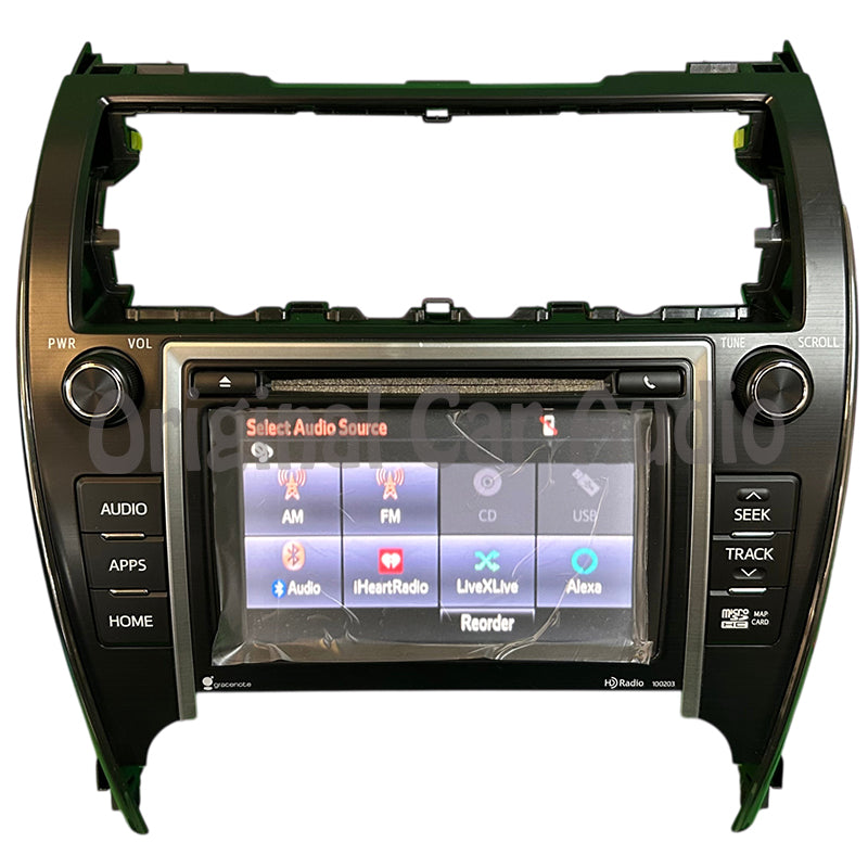 Refurbished 2012 - 2014 Toyota Camry Touch Screen Navigation GPS HD Radio CD Player 100203