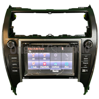 Refurbished 2012 - 2014 Toyota Camry Touch Screen Navigation GPS HD Radio CD Player 100203