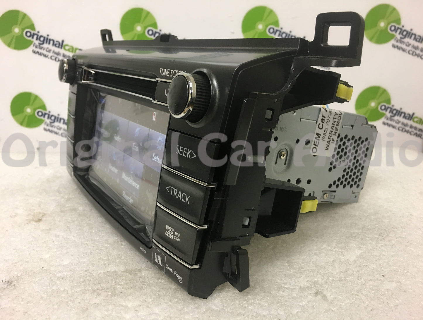Refurbished 2013 2014 2015 2016 2017 Toyota Rav4 JBL HD Radio AM FM CD Player Navigation Gracenote Bluetooth SAT XM GPS OEM 100324