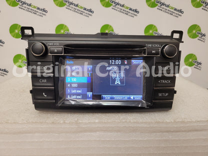 Refurbished 2013 - 2018 Toyota Rav4 AM FM Radio OEM Touchscreen Bluetooth Unit 100573