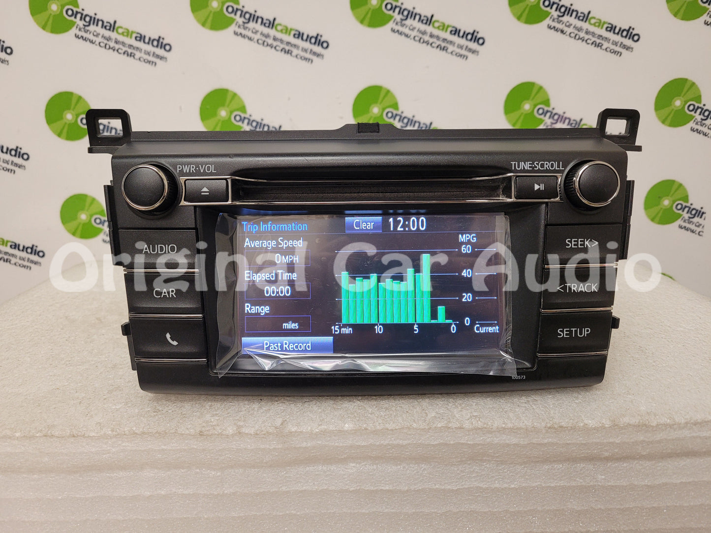 Refurbished 2013 - 2018 Toyota Rav4 AM FM Radio OEM Touchscreen Bluetooth Unit 100573