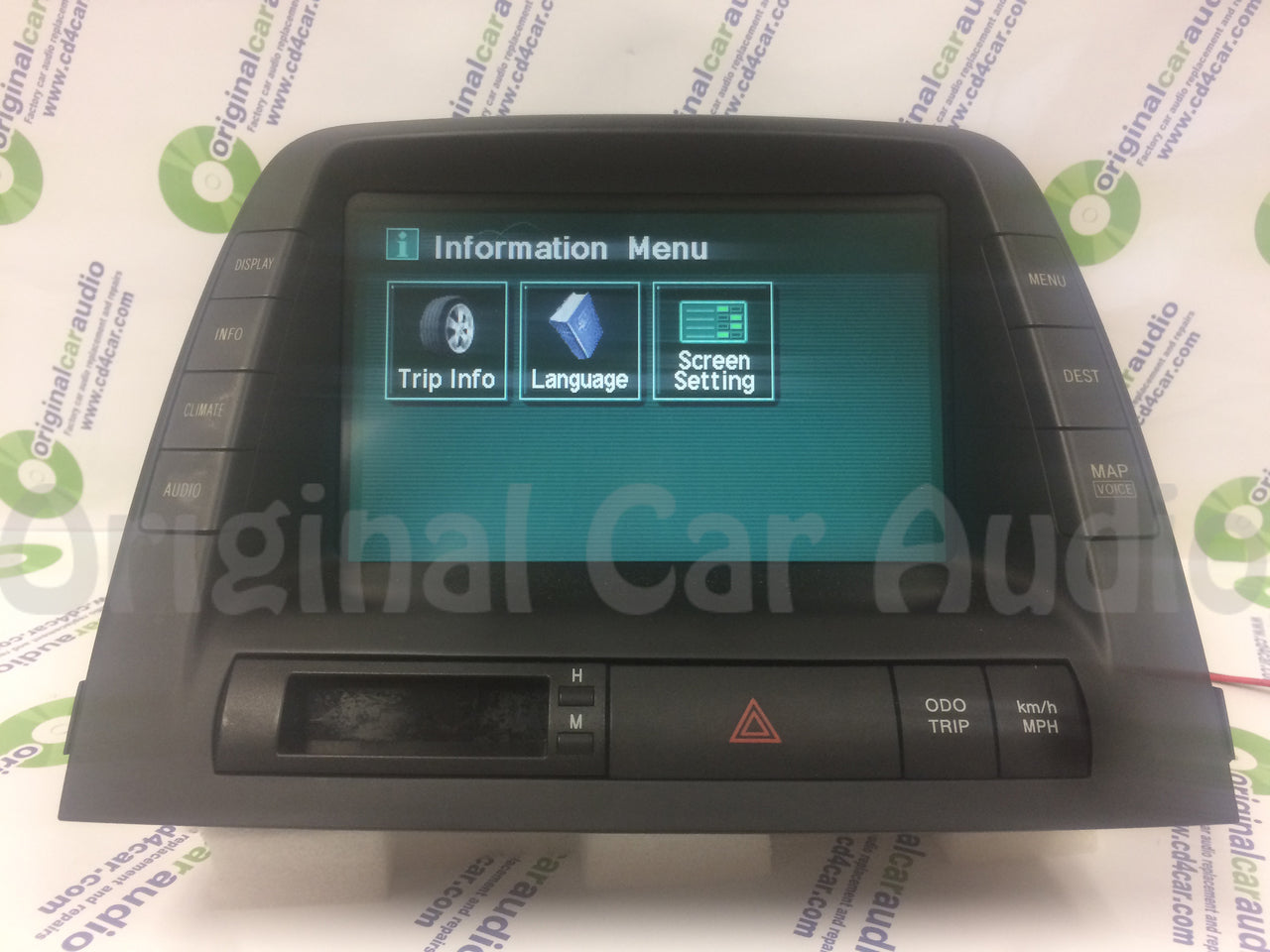 2004 - 2006 Toyota Prius OEM Information Energy Center Display Screen