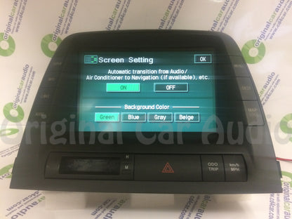 2004 - 2006 Toyota Prius OEM Information Energy Center Display Screen