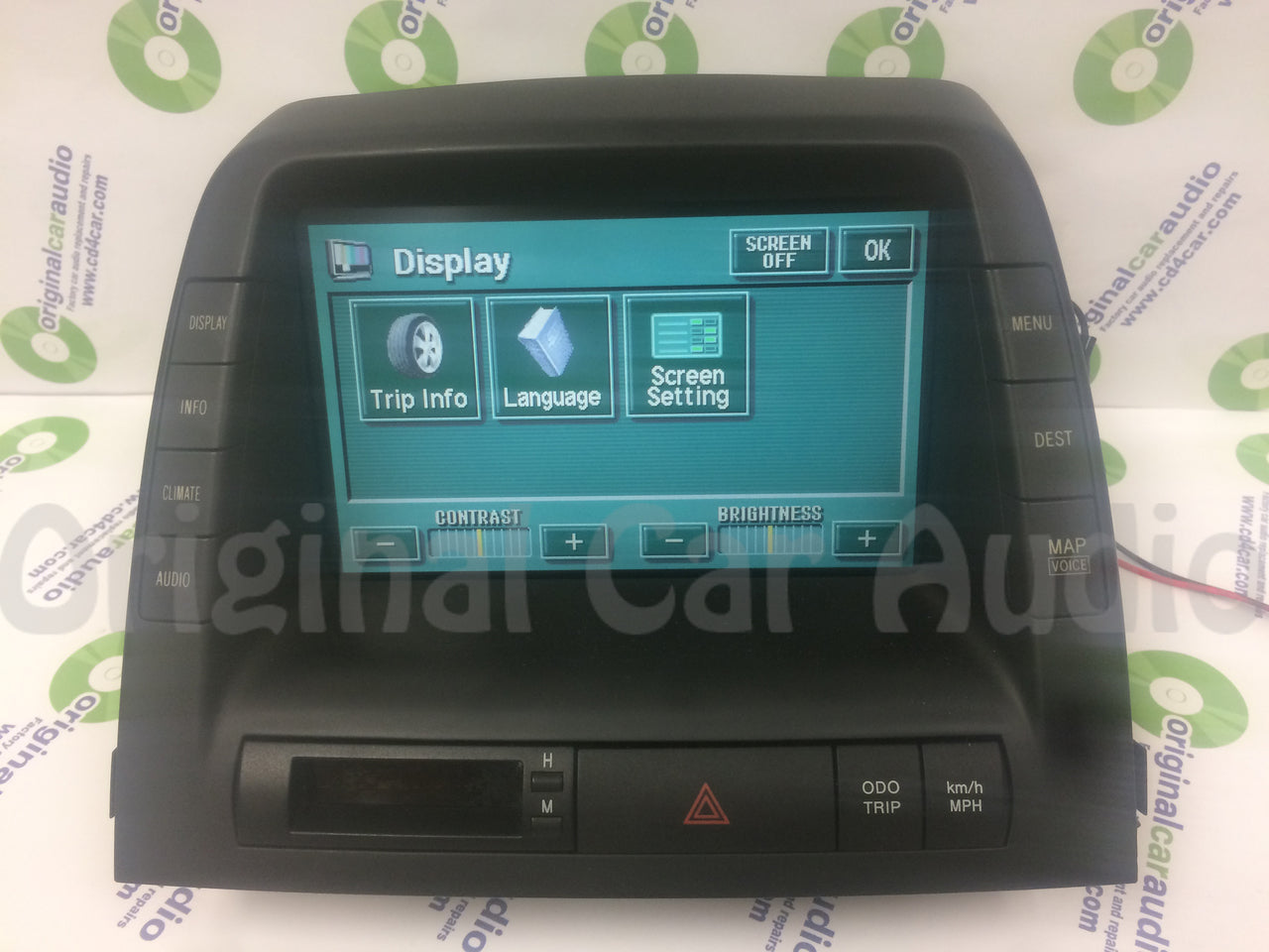 2004 - 2006 Toyota Prius OEM Information Energy Center Display Screen