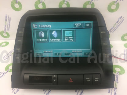 2004 - 2006 Toyota Prius OEM Information Energy Center Display Screen