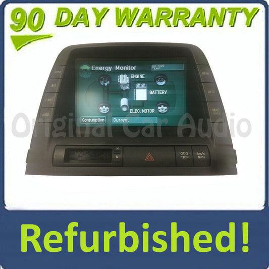 Refurbished 2004 - 2006 Toyota Prius OEM Information Energy Center Display Screen