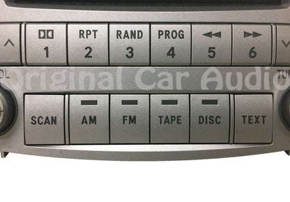 2005 - 2011 Toyota Avalon Single CD MP3 AM FM Radio 11805