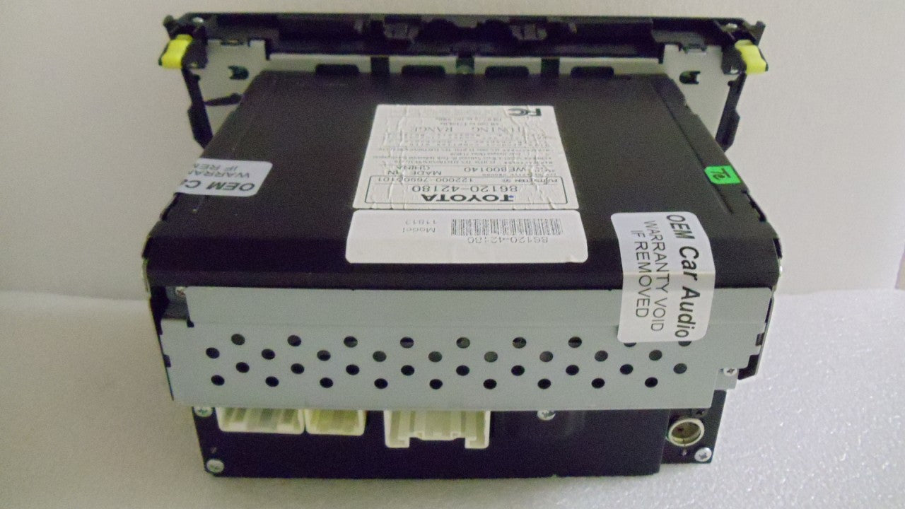 2006 - 2011 Toyota RAV4 JBL Radio MP3 6 Disc CD Player 86120-42180