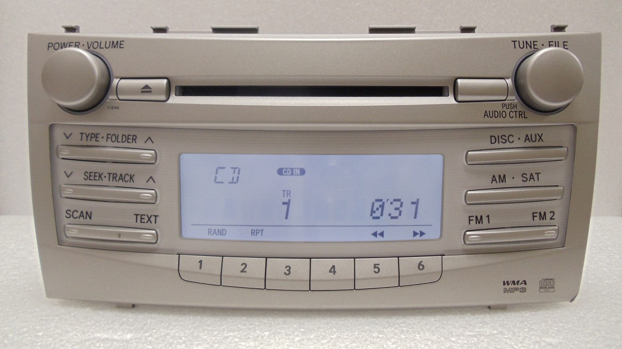 2007 - 2011 Toyota Camry Radio CD XM 11846
