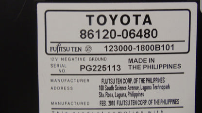 2007 - 2011 Toyota Camry Radio CD XM 11846